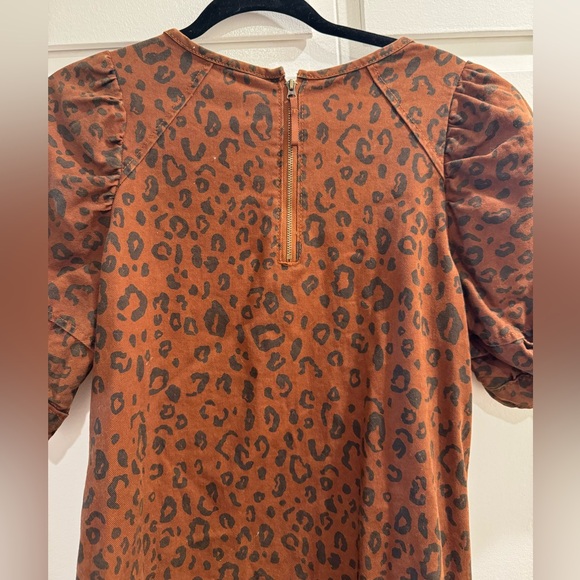 Target Denim Leopard Print Dress - Picture 11 of 11
